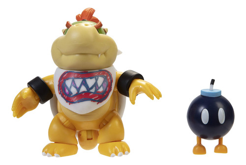 Super Mario Bowser Jr. - Figura De Acción De 4 Pulgadas Co.