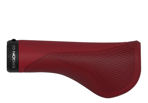 Ergon Gs1-l Evo - Manija De Bicicleta | Mtb | Grande | Rojo