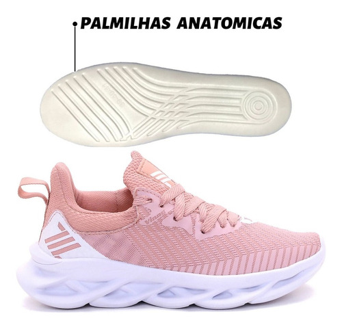 Tenis Feminino Academia Original Corrida Caminhada Byllbow