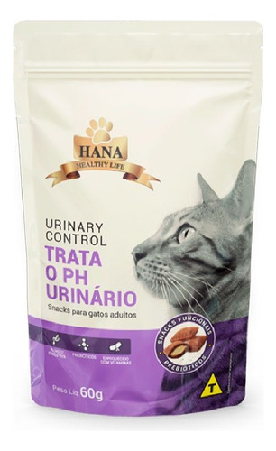 Petisco Para Gatos Hana Urinary Control 60g