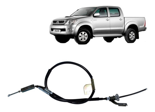 Piola Freno Mano Trasero Der Para Toyota Hilux 2005 2015