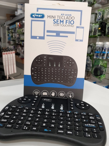 Mini Teclado Sem Fio Kp-2031a