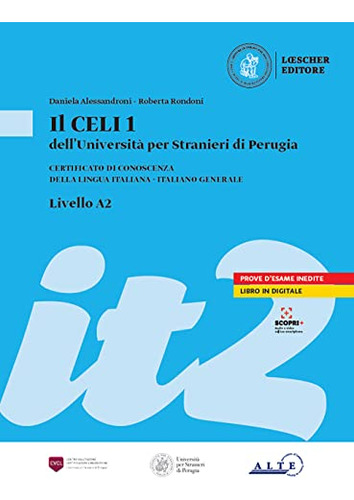 Livro Preparazione Esame Celi 1 A2 De Vvaa Loescher