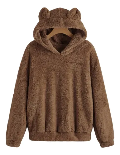 Sudadera con orejas de oso deals
