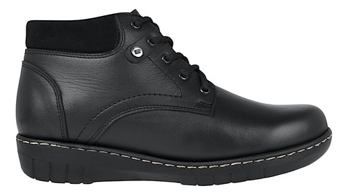 Botines Dama Stylo 258 Simipiel Negro