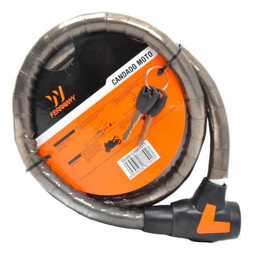 Imagen 3 de 4 de Candado De Seguridad Para Motocicleta R801
