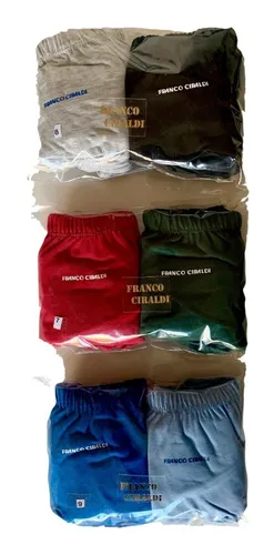 Slip Hombre Algodón 100% Franco Ciraldi Calzoncillo Pack X 3 - $ 12.600