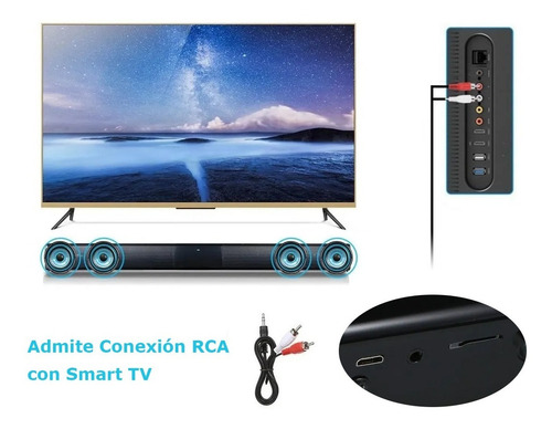 Barra Sonido Teatro En Casa Bluetooth Soundbar