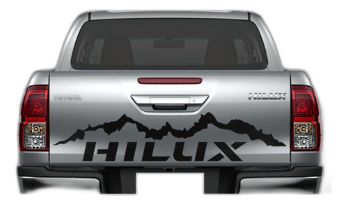 Vinilo Calco Toyota Hilux Camioneta Caja Ploteo Tunning 