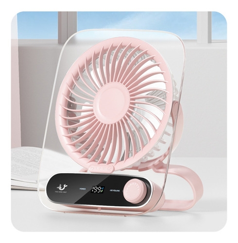 Ventilador De Escritorio, Ventilador De Mesa, Portátil, Usb