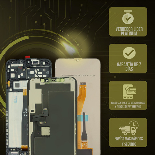 Pantalla Compatible Con Huawei Nova Y91 Stg-lx2 Lcd