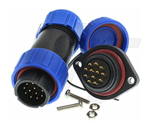 Hangton He21 Conector De 12 Pines Alimentacion Automotriz A