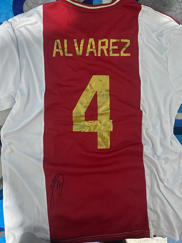 Jersey Ajax Firmado Por Edson Álvarez