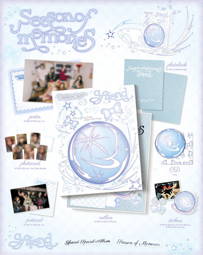 Gfriend - Season Of Memories Special Album Photobook Kpop