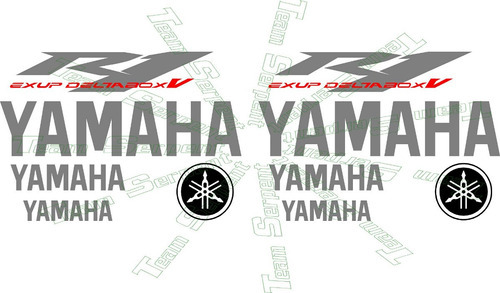 Calcomanias Stickers Yamaha R1 2004 2006