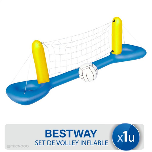 Imagen 3 de 8 de Set De Volley Inflable Para Pileta Bestway - Mejor Precio
