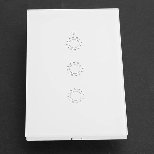 Wifi Smart Touch Light Switch Interruptor Pared 3 Apagadores