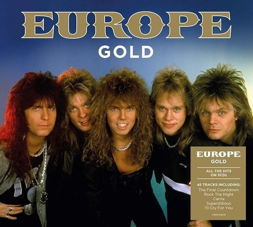 Europe Gold Greatest Hits Cd Nuevo Musicovinyl