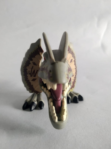 Dilophosaurus Dinosaurio Chompers Jurassic World Park Hasbro (Usado)