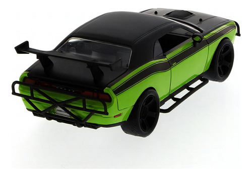 Auto Dodge Challenger 1970 Coleccion Esc 1:32 Metal Color Verde