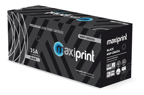 Toner Maxiprint Compatible Hp 35a Negro (cb435a)