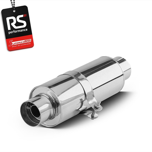Abafador Esportivo Em Inox Superedition 3 Pol Ponta Reta