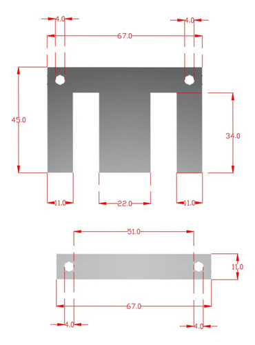 Transformador De Corriente Con Derivación 24v-3 Amp 2pzs