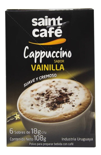 Cafe Capuccino (capuchino) Saint Stick 6x18 Grs Vainilla