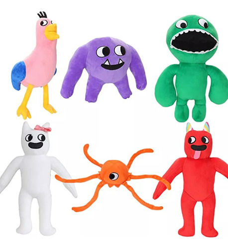 Juguetes De Peluche Garten Of Banban, 6 Unidades, Bonito Muñ