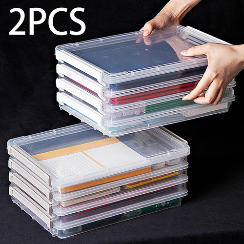 Portadocumentos Archivos De Cartas Caja De Almacenamiento