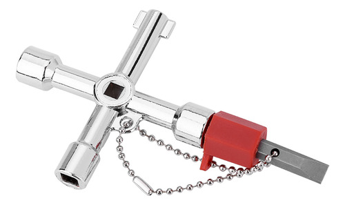 Llave De Válvula De 4 Vías, Broca Universal Multifuncional,