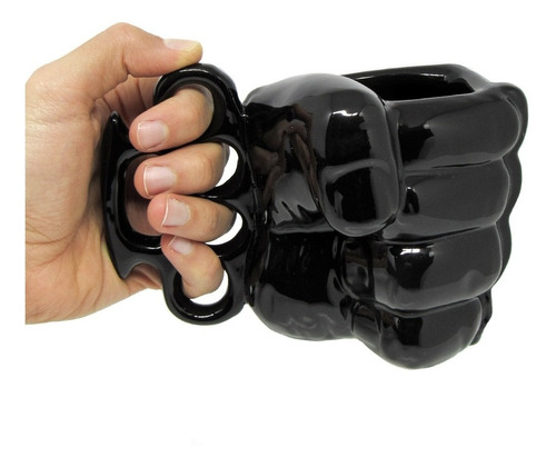 Imagem 5 de 5 de Caneca 3d Formato Punho Fechado Soco Inglês - 350ml
