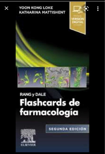 Flashcards De Farmacología 2ed Rang Y Dale