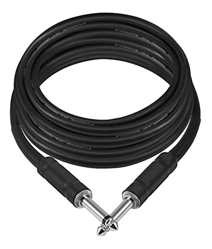 Cable De Guitarra Eléctrica De 10 Pies, Hqgc Cable De Amplif