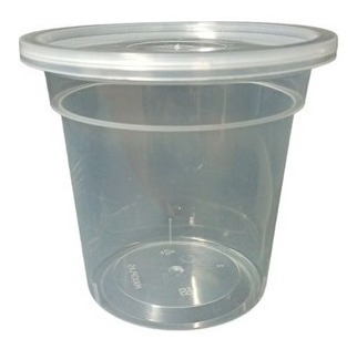 Envases Plásticos Potes De Arroz Chino Contapa 3/4kg Tina 23