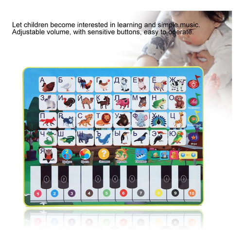 Imagen 8 de 8 de Niños\ 'eléctrico Aprendizaje Juguetes Idioma Ruso Smart Niñ