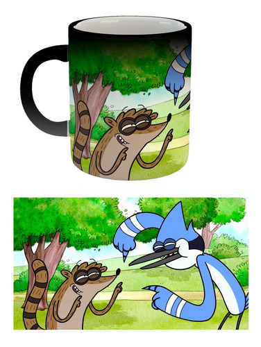 Taza Mágica Regular Show Un Show Más |de Hoy No Pasa| 5