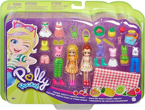 Polly Pocket Fashion Pack Picnic Pretty