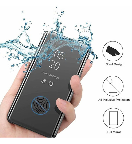 Qk Funda Para Samsung Carcasa Com Soporte Y 2 Mica Vidrio