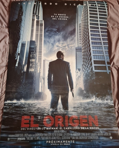 Poster Original De Cine- El Origen- Inception- Nolan 