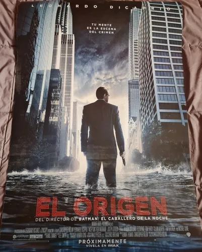 comprar Poster Original De Cine- El Origen- Inception- Nolan 