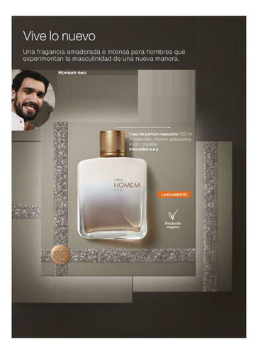 Homem Neo Eau De Parfum 100ml Natura Vegano