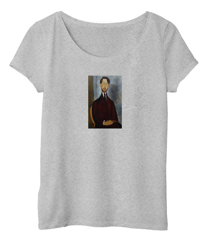 Remera Mujer Amedeo Modigliani Pintor Retrato Rostros M3
