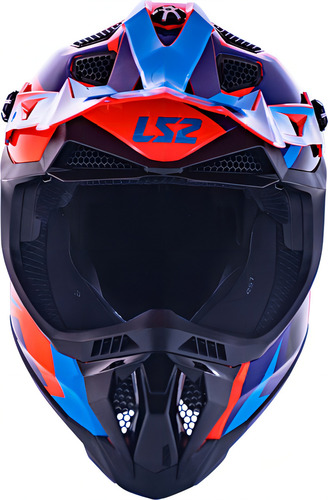 Capacete Ls2 Subverter Evo Nimble Preto Tamanho do capacete 56/S