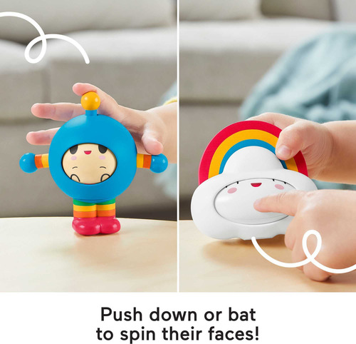 Set De Juguetes Fisher-price Happy World Friends A Partir De
