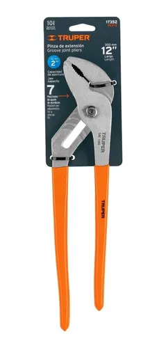 Alicate Articulado Expansivo Pico Loro De 12'', Mango De Pvc