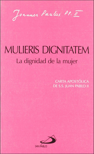 Mulieris Dignitatem - Aa,vv