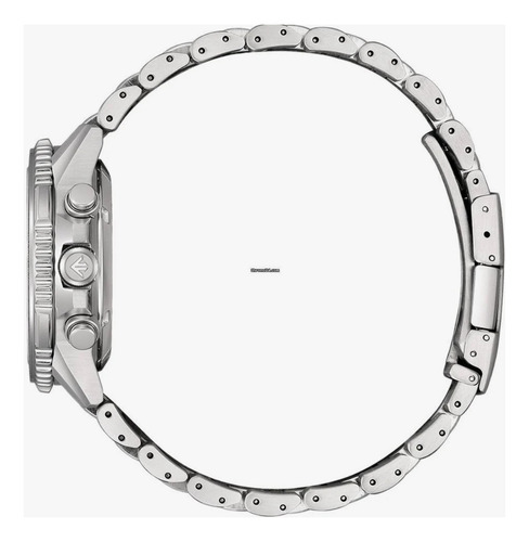 Reloj Citizen 61922 Promaster Navihawk Cronógrafo Ca4660-61a Correa Plateado Bisel Plateado Fondo Plateado 61922