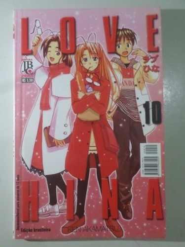 Manga Love Hina 10 Temos Mais Edições