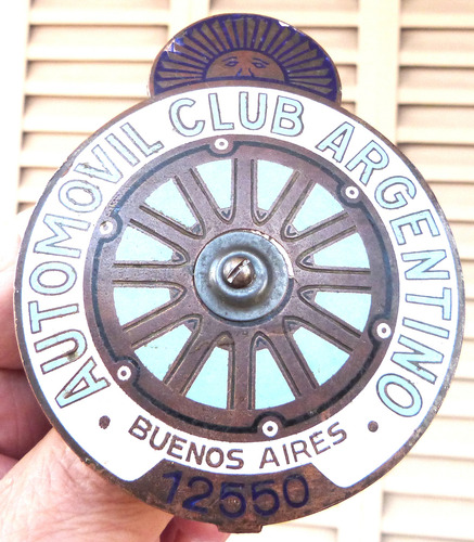 Monijor62-antiguo Coleccion Insignia Esmaltada Automovil Clu (Usado)